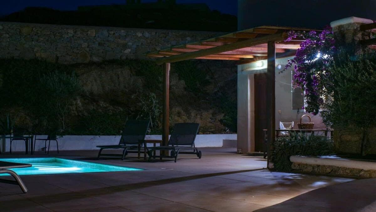 Ortus Ivory Mykonian Lux Villa With Pool! Mykonos Town Extérieur photo